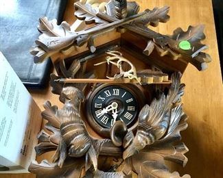 Cuckoo clock from Germany, circa 1964.