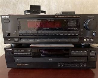 Sony AM/FM Receiver STRD911                                                                  Sony 5 Disc Player CDP-C235