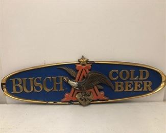 Buuuuuussssccchh Beer cold as a mountain stream ...nice AB Eagle