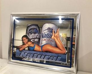 Mirrored Natural swimsuit model era sign early 90s....tomorrows pinups