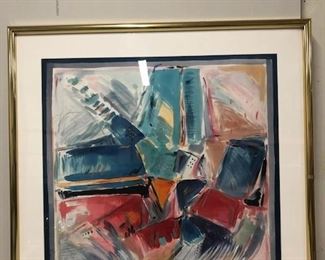 Vintage md century style mod art will be available- most signed works.