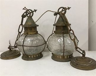 Awesome old hanging lanterns