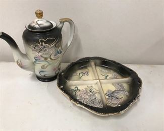 Japanese dragon ceramics