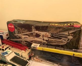 1960' and 70's unopened models.