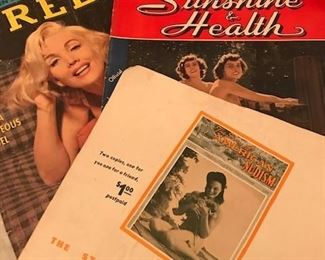 Vintage " Girly mags" Looks like child's play compared to todays!