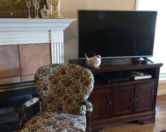 LG Television and beautiful cabinet from Ashley's                                                                                                                                                                                                                                                                                                                                                                                                                                                                                                                                                                     