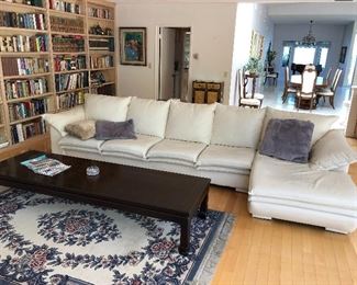 Leather Factory Sectional Sofa