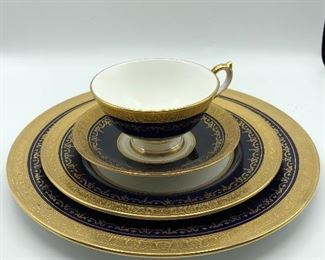 Aynsley Georgian Cobalt Bone China