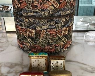 Vintage Travel Clocks