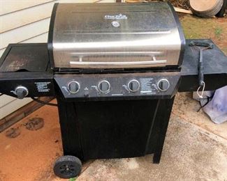APC010 Gas BBQ Grill, Rolling Base & Tanks APC010