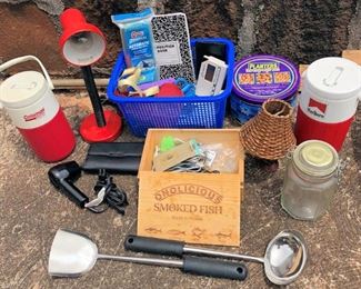 APC012 Lamps, Assorted Thermos & More