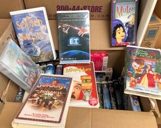 APC023 Mystery VHS Tape Assortment