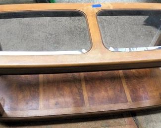 APC031 Wood & Glass Coffee Table