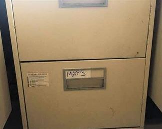 APC070 Metal Two Drawer File Cabinet