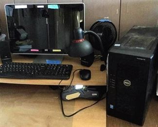 APC084 Computer, Monitor, Speakers, More