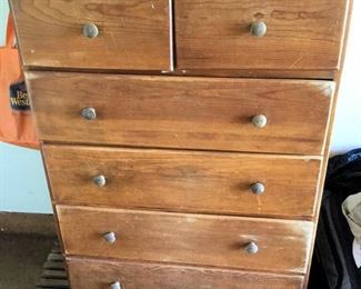 APC150 Wooden Six Drawer Dresser