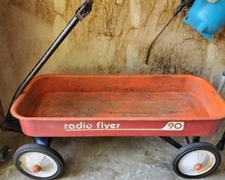 Vintage Radio Flyer Red Wagon