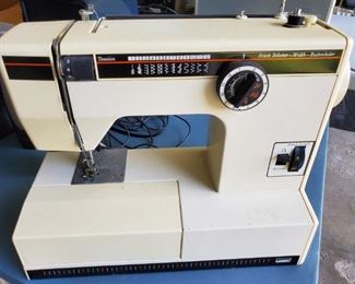 Sewing machine with operators manual