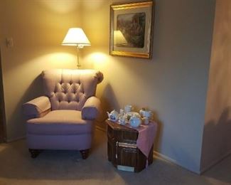 Accent chair, side table, china 