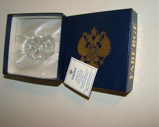Faberge glass egg