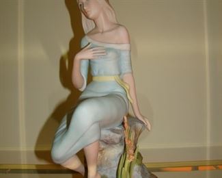 Large porcelain figure