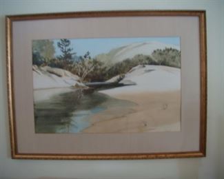 Alice Flint watercolor painting