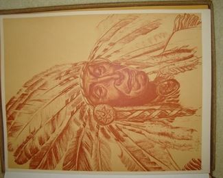 Cybis Indian Print