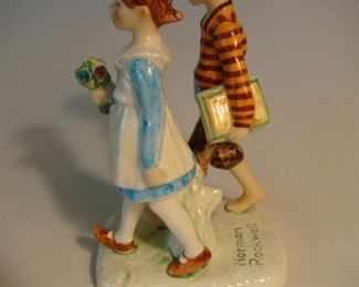 Goebel Norman Rockwell porcelain figures