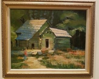 DeBoise oil on canvas