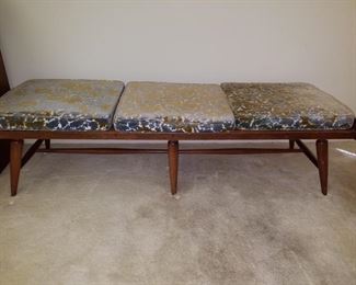 Willets made Mid-century modern bench
