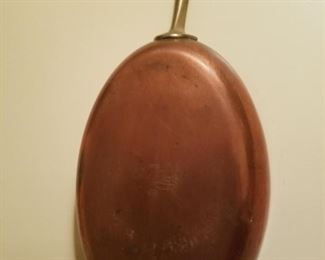 Revere copper pan. One of several.