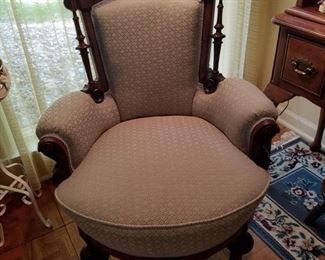 Aesthetic style arm chair