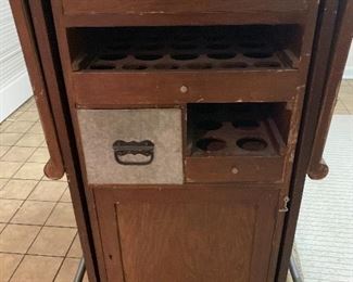 Antique bar (back closed)