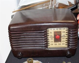 Philco Radio with original tubing - working condition