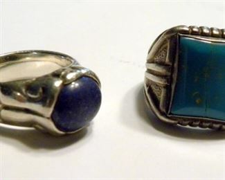 Men's Sterling & Turquoise Jewelry