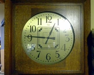Sligh Oak Wall Clock