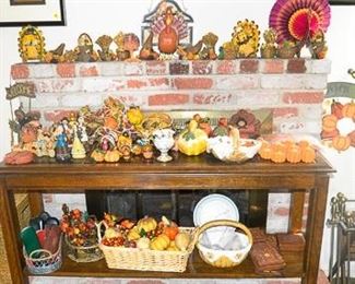 Thanksgiving and fall chachkas