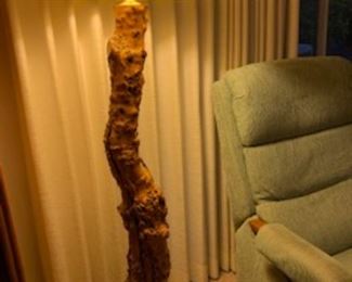 Natural Tree floor lamp