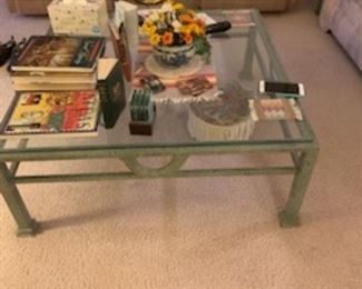 Southwest metal coffee table