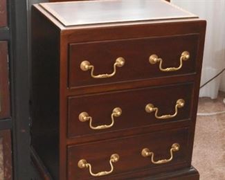 Small 3 Drawer Chest / End Table with Brass Pulls (there are 2 of these)
