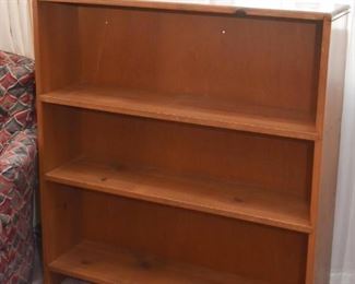 Pine Wood Bookcase / Bookshelf