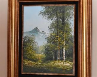 Framed Original Artwork / Painting, Signed