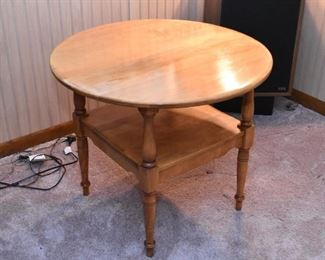Vintage Round Side Table