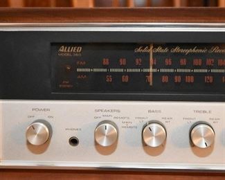Vintage Allied Solid State Stereophonic Receiver