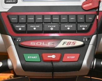 Sole F85 Treadmill - Exercise Machine / Equipment