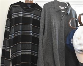 Men's Sweaters (most are larger sizes, an extensive selection to choose from)