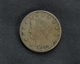 1884 Liberty Head Nickel
