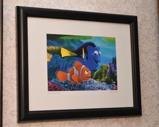 Framed Finding Nemo Prints