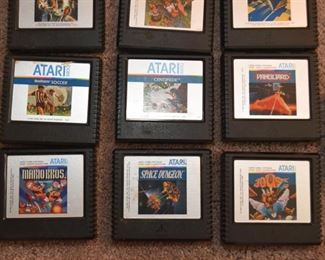 Atari 5200 Video Games (Space Invaders, Pac-Man, Centipede, Mario Bros., & More)