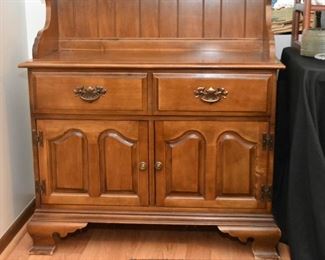 Country Style Cupboard / Buffet with Hutch